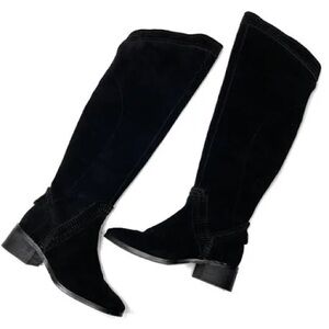 Vince Camuto Karinda Over-the-Knee Boot in Black Suede, size 8
